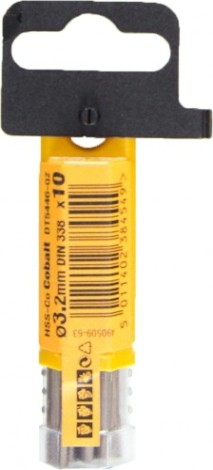 Сверло по металлу DeWALT 3.2 x 36 / 65 мм HSS-CO Extreme кобальтовое DT4921-QZ [DT4921-QZ]