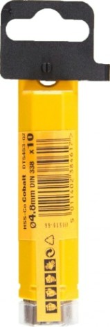 Сверло по металлу DeWALT 4.8 x 47 / 86 мм HSS-CO Extreme кобальтовое DT4928-QZ [DT4928-QZ]