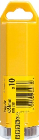 Сверло по металлу DeWALT 9 x 78 / 125 мм HSS-CO Extreme кобальтовое DT4940-QZ [DT4940-QZ]