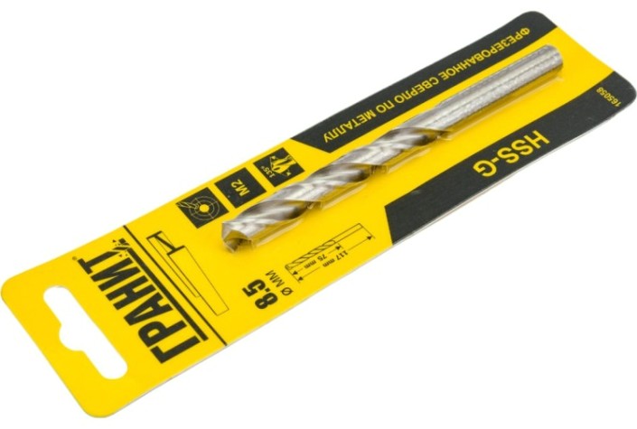 Сверло по металлу ГРАНИТ HSS-G 8,5х117/75 [165058]