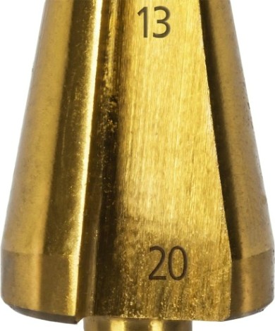 Сверло по металлу конусное ПРАКТИКА 6-20, шаг 2 мм 798-300 ПРОФИ [798-300]