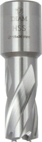 Сверло по металлу корончатое DIAM HSS 15x30 Extra Line [320284]