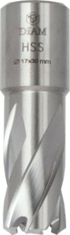 Сверло по металлу корончатое DIAM HSS 17x30 Extra Line [320286]