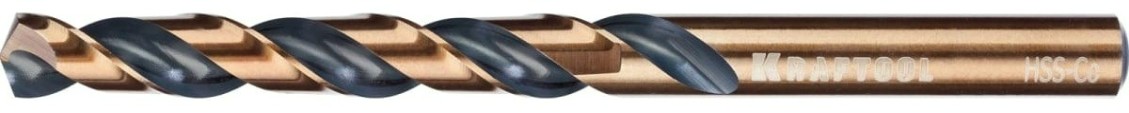 Сверло по металлу KRAFTOOL COBALT 6.5 х101мм [29656-6.5]