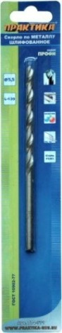 Сверло по металлу ПРАКТИКА удлиненное Р6М5 5.5х139 мм [774-771]