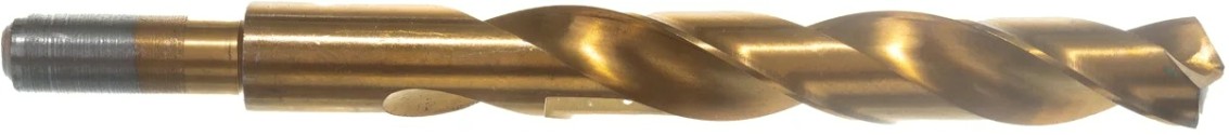 Сверло по металлу Профоснастка №1400 Эксперт D 18/13 мм HSS M2 TIN с расточ. хв. (6542)/118° din 338 [30201400]