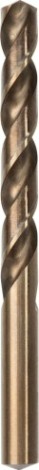 Сверло по металлу Профоснастка №1536 Эксперт D 4,9 мм HSSE M35 Co5% DIN 338 (бокс 10 шт) [30204048]