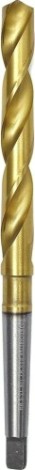Сверло по металлу Профоснастка №2081 Эксперт D 13 мм Конус Морзе1 HSS M2 TIN (6542)/118° din 345 [30205081]