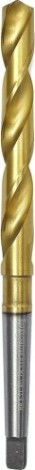 Сверло по металлу Профоснастка №2086 Эксперт D 13,5 мм Конус Морзе1 HSS M2 TIN (6542)/118° din 345 [30205086]