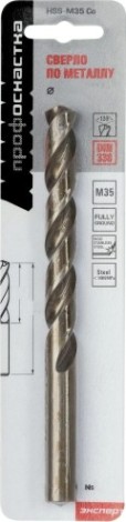 Сверло по металлу Профоснастка №597 Эксперт D 11 мм HSS M35 Co /130° DIN 338 [30203117]