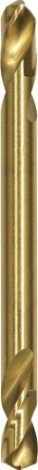Сверло по металлу Профоснастка №963 Эксперт D 5,0 мм HSS M2 двуст. tin/135° din 1897, (бокс 10 шт.) [30207031]