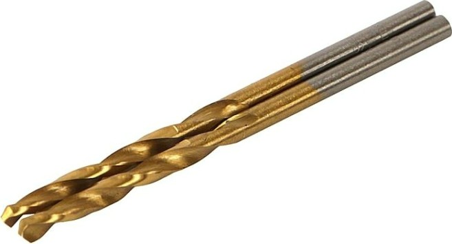 Сверло по металлу Sturm 1055-030-61 3,0х61 мм, нитридтитан., 118°, 2 шт.