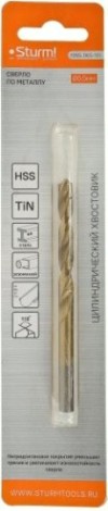Сверло по металлу Sturm 1055-065-101 6,5х101 мм, нитридтитан., 118°