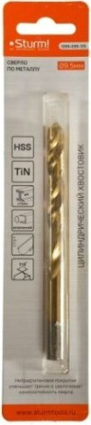 Сверло по металлу Sturm 1055-095-125 9,5х125 мм, нитридтитан., 118°