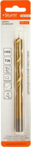 Сверло по металлу Sturm 1055-110-142 11х142 мм, нитридтитан., 118°