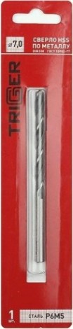 Сверло по металлу TRIGGER 73270 7мм р6м5 [тов-122245]