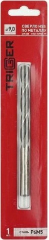 Сверло по металлу TRIGGER 73290 9мм р6м5 [тов-122250]