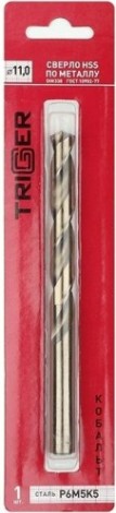 Сверло по металлу TRIGGER 73310 11мм р6м5 [тов-122253]