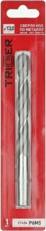 Сверло по металлу TRIGGER 73330 13мм р6м5 [тов-122255]