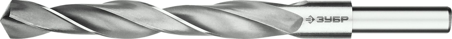 Сверло по металлу ЗУБР ПРОФЕССИОНАЛ 14.0х160мм, проточенный хвотосвик, сталь р6м5, кла [29621-14]