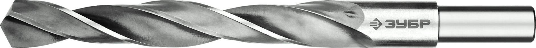 Сверло по металлу ЗУБР ПРОФЕССИОНАЛ 17.5х191мм, проточенный хвотосвик, сталь р6м5, кла [29621-17.5]