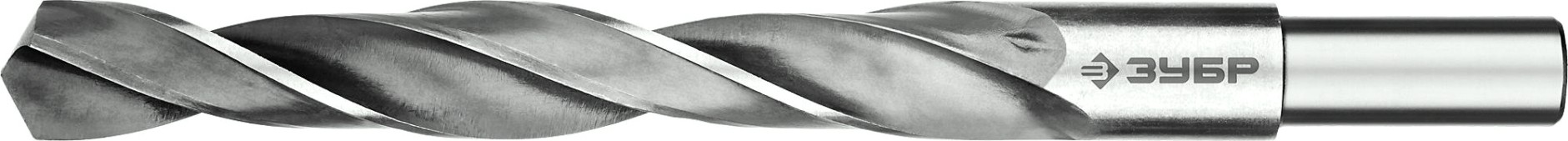 Сверло по металлу ЗУБР ПРОФЕССИОНАЛ 19.0х198мм, проточенный хвотосвик, сталь р6м5, кла [29621-19]