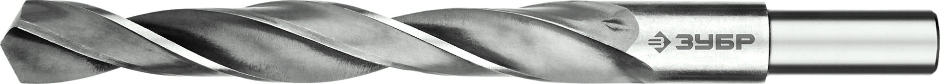 Сверло по металлу ЗУБР ПРОФЕССИОНАЛ 19.5х205мм, проточенный хвотосвик, сталь р6м5, кла [29621-19.5]