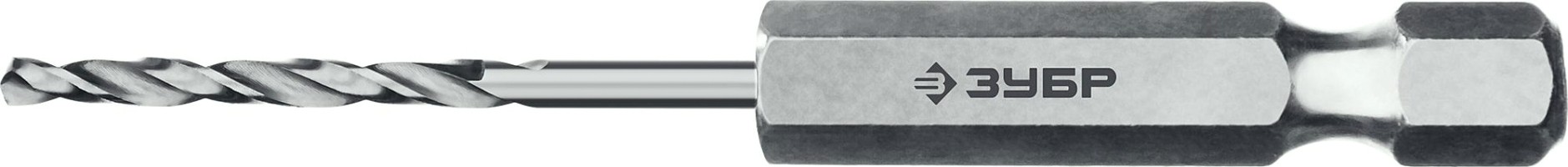 Сверло по металлу ЗУБР ПРОФЕССИОНАЛ 2.0х69мм, с шестигранным хвостовиком, сталь р6м5, [29623-2]