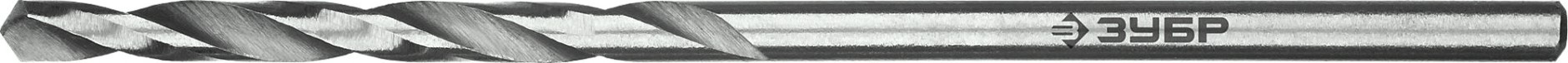 Сверло по металлу ЗУБР ПРОФЕССИОНАЛ 2.5х57мм, сталь р6м5, класс в [29621-2.5]