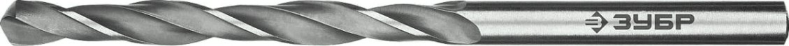 Сверло по металлу ЗУБР ПРОФЕССИОНАЛ 4.1х75мм, сталь р6м5, класс в [29621-4.1]