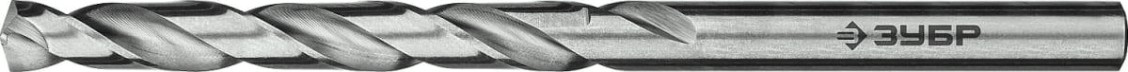 Сверло по металлу ЗУБР ПРОФЕССИОНАЛ 5.1х86мм, сталь р6м5, класс а [29625-5.1]