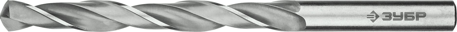 Сверло по металлу ЗУБР ПРОФЕССИОНАЛ 6.3х101мм, сталь р6м5, класс в [29621-6.3]
