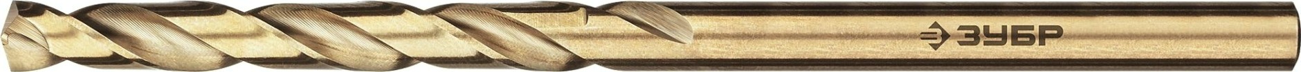 Сверло по металлу ЗУБР ПРОФЕССИОНАЛ кобальт 2.5х57мм, сталь р6м5, класс а [29626-2.5]