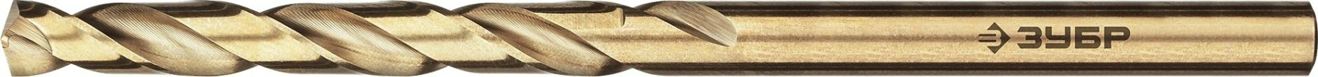 Сверло по металлу ЗУБР ПРОФЕССИОНАЛ кобальт 3.0х61мм, сталь р6м5, класс а [29626-3]
