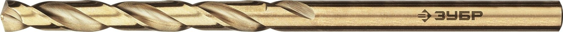 Сверло по металлу ЗУБР ПРОФЕССИОНАЛ кобальт 3.3х65мм, сталь р6м5, класс а [29626-3.3]