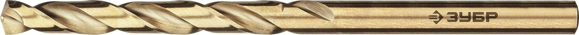 Сверло по металлу ЗУБР ПРОФЕССИОНАЛ кобальт 4.2х75мм, сталь р6м5, класс а [29626-4.2]