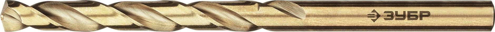 Сверло по металлу ЗУБР ПРОФЕССИОНАЛ кобальт 6.0х93мм, сталь р6м5, класс а [29626-6]