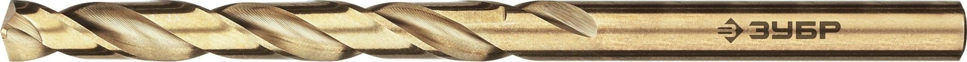 Сверло по металлу ЗУБР ПРОФЕССИОНАЛ кобальт 8.0х117мм, сталь р6м5, класс а [29626-8]