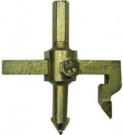 Сверло по стеклу и керамике Biber 55502 круговое по кафелю d 30-90мм [тов-087757]