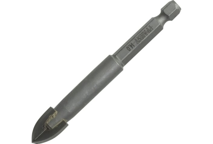 Сверло по стеклу и керамике ГРАНИТ КВАДРО 10х85 [144010]