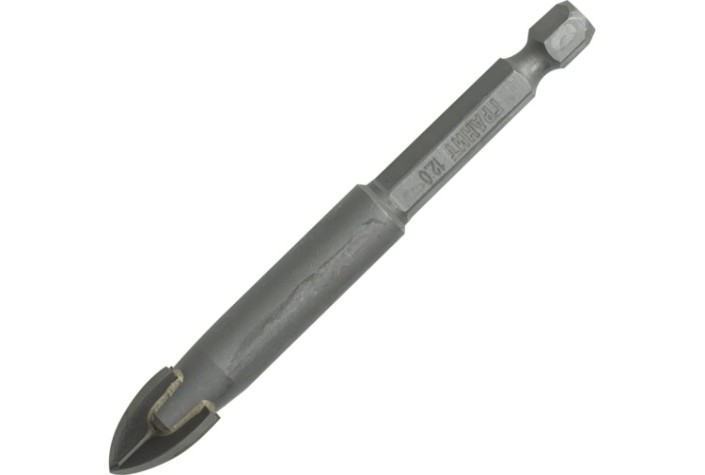 Сверло по стеклу и керамике ГРАНИТ КВАДРО 6х75 [144006]