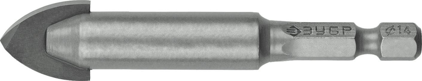 Сверло по стеклу и керамике ЗУБР МАСТЕР 29840-14 [29840-14]