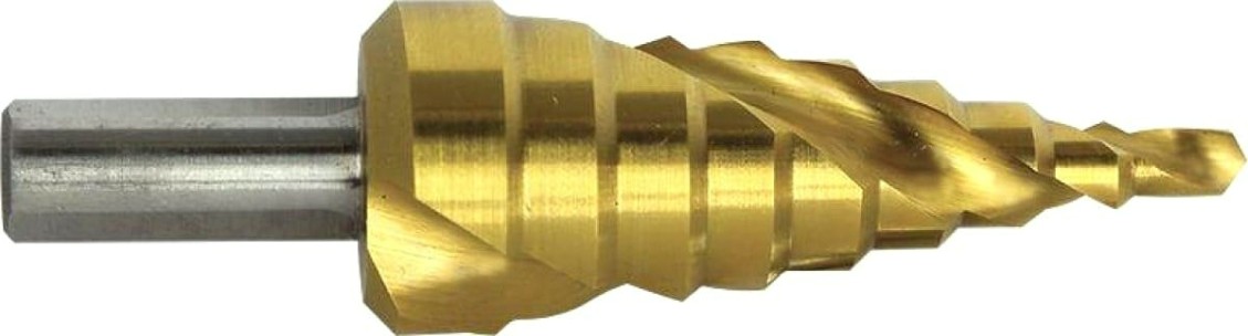 Сверло ступенчатое по металлу АТАКА 10-20мм*11ступ. Профи ступ. титан [8090030]