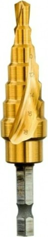Сверло ступенчатое по металлу DeWALT 6-18 мм EXTREME IMPACT [DT5027-QZ]
