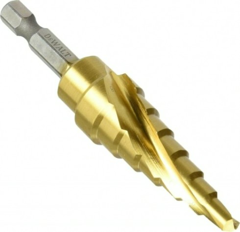 Сверло ступенчатое по металлу DeWALT 6-18 мм EXTREME IMPACT [DT5027-QZ]