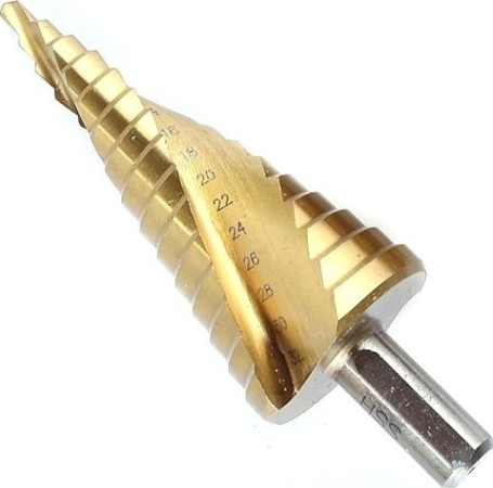 Сверло ступенчатое по металлу MAKITA 4-32 мм TiN D-40191 [D-40191]