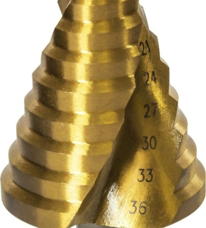 Сверло ступенчатое по металлу ПРАКТИКА 9-36, шаг 3 мм 793-787 ЭКСПЕРТ [793-787]