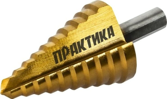 Сверло ступенчатое по металлу ПРАКТИКА 9-36, шаг 3 мм 798-348 [798-348]