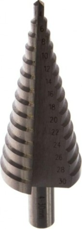 Сверло ступенчатое по металлу REXANT ступенчатое 4-30 мм [12-6602]