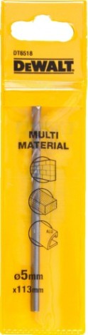 Сверло универсальное DeWALT 5 x 83/113 мм Multimaterial DT6518-QZ [DT6518-QZ]